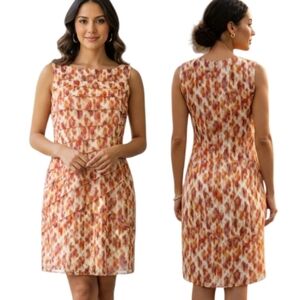 ANN TAYLOR Silk Tiered Sleeveless A-line Dress - Size 10